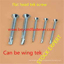 Countersunk Head Self Drilling Screw Wing Tek Screw in Stock